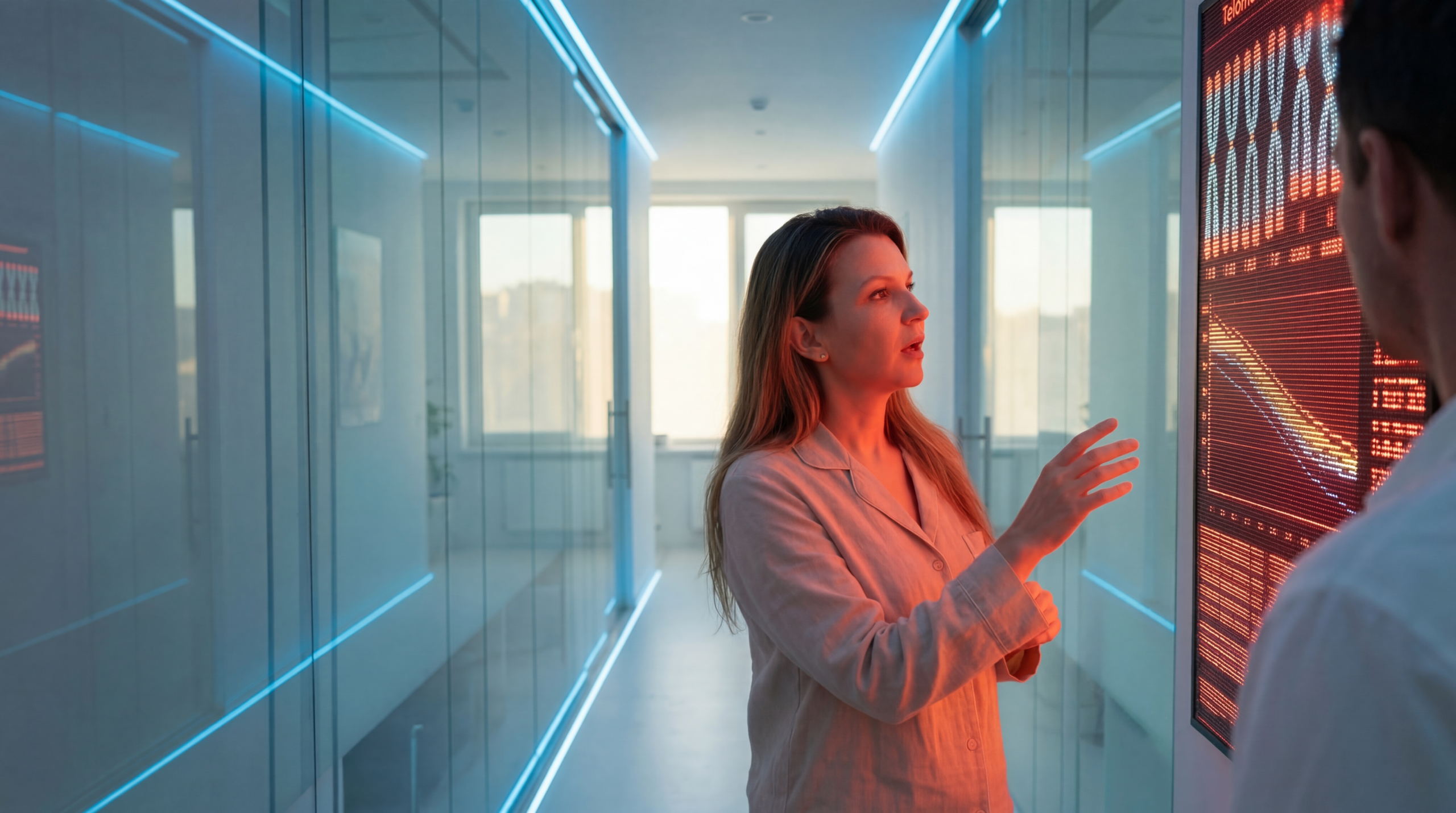 Digital visualization of human health biomarkers